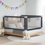 Vidaxl Bed Chart toddler 180x25 cm stof mørkegrå