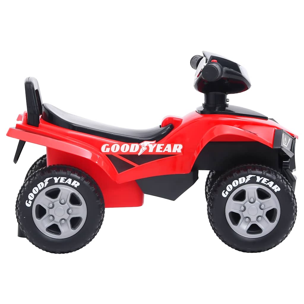 Vidaxl Loopquad Goodyear rød
