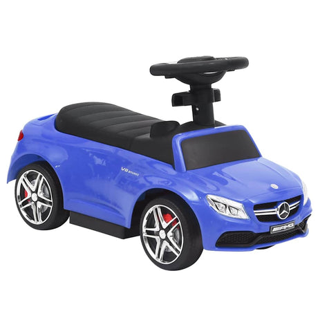 Vidaxl duw-drevet bil Mercedes Benz C63 Blue