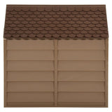 Vidaxl Dog loft 71x71.5x68 cm pp brun