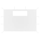 Vidaxl Prain Side Walls With Windamen 2 St White