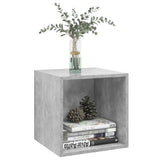 Vidaxl wandkast 37x37x37 cm bewerkt hout betongrijs