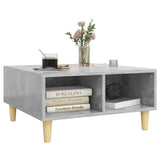 Vidaxl salontafel 60x60x30 cm bewerkt hout betongrijs