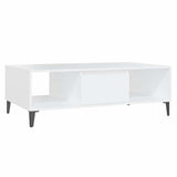 Vidaxl salontafel 103,5x60x35 cm bewerkt hout wit