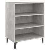 Vidaxl dressoir 57x35x70 cm bewerkt hout betongrijs