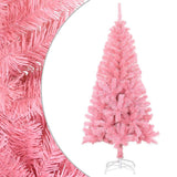 Vidaxl Kunstkerstboom med standard 120 cm PVC Pink