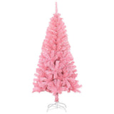 Vidaxl Kunstkerstboom med standard 120 cm PVC Pink