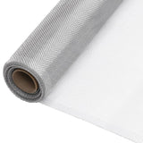 VidaXL mesh 100x2000 cm aluminium sølvfarvet
