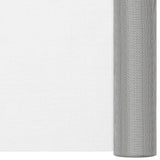 Vidaxl mesh 60x2000 cm rustfrit stål sølvfarvet