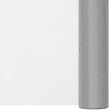 Vidaxl mesh 100x2000 cm rustfrit stål sølvfarvet