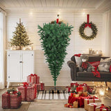 Vidaxl Kunstkerstboom vendt med standard 180 cm grøn