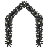 Vidaxl julegarland med LED -lys 20 m sort