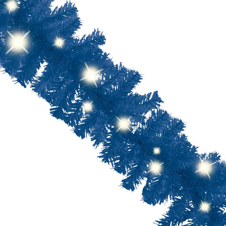 Vidaxl julegarland med LED -lys 5 m blå