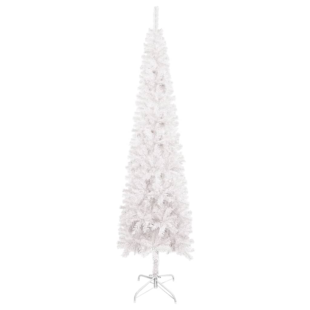 Vidaxl juletræ smal 240 cm hvidt