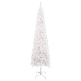 Vidaxl juletræ smal 240 cm hvidt