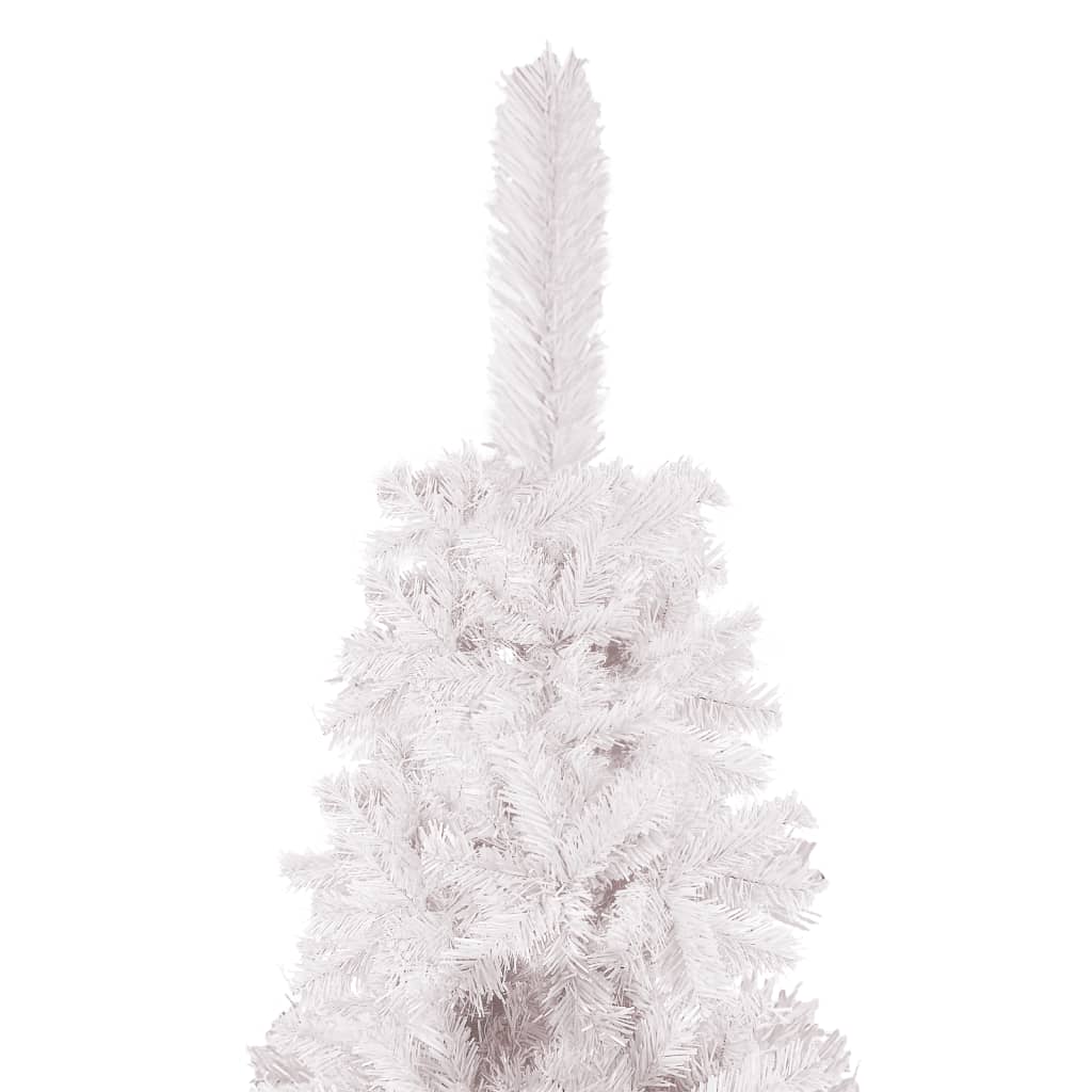Vidaxl juletræ smal 240 cm hvidt