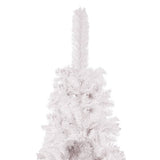 Vidaxl juletræ smal 240 cm hvidt
