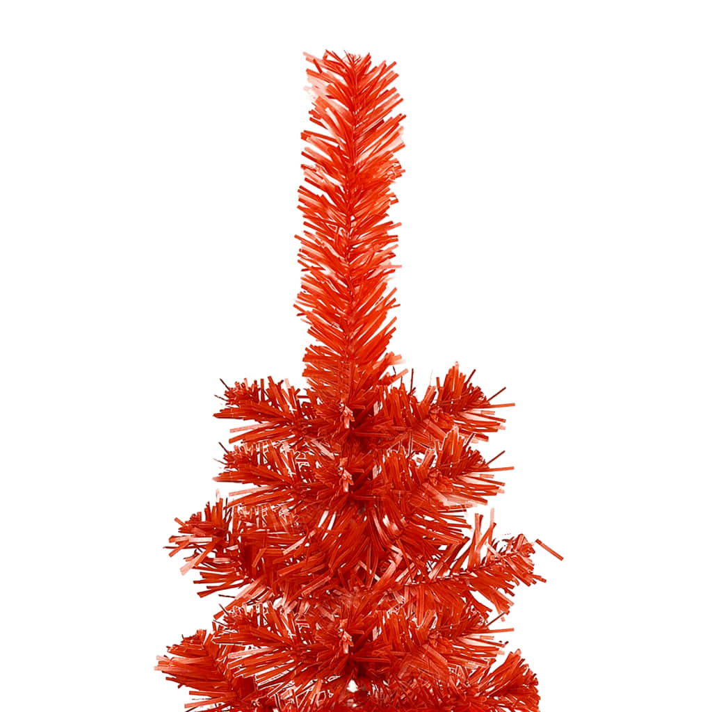 Vidaxl juletræ smal 150 cm rød