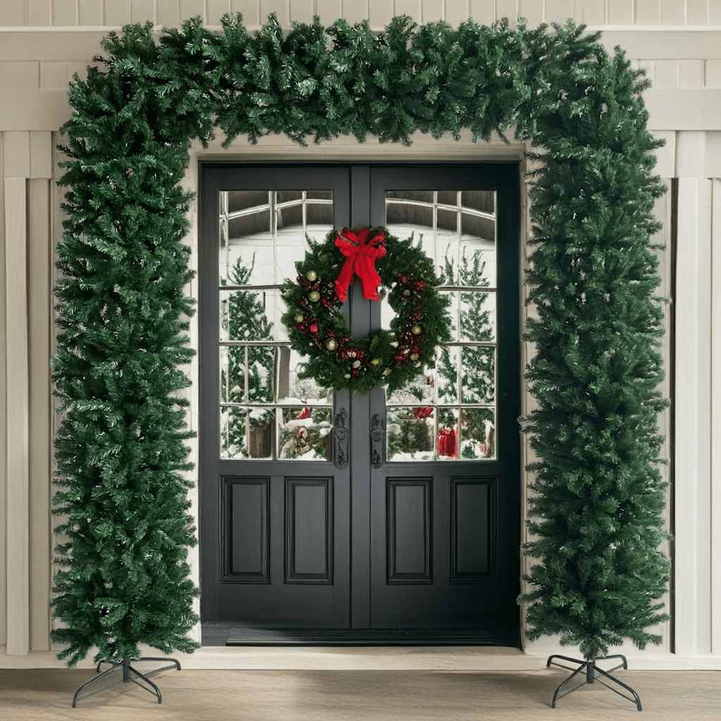 Vidaxl Christmas Arch 240 cm grøn