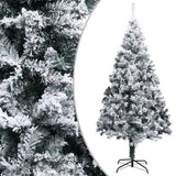 Vidaxl Kunstkerstboom med Snow PVC 400 cm grøn