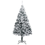 Vidaxl Kunstkerstboom med Snow PVC 400 cm grøn