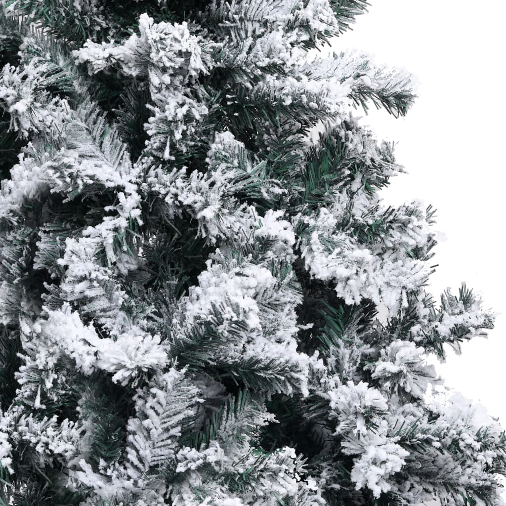 Vidaxl Kunstkerstboom med Snow PVC 400 cm grøn