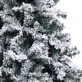 Vidaxl Kunstkerstboom med Snow PVC 400 cm grøn
