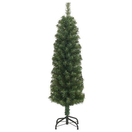 Vidaxx kunstigt juletræ med standard smal 120 cm PVC grøn