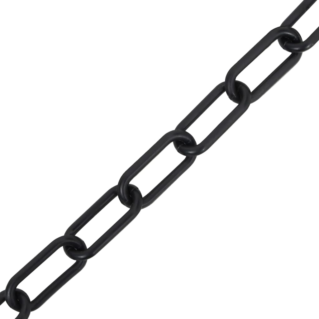 Vidaxl Safety Chain Ø 4 mm 30 m plastik sort