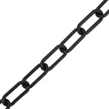 Vidaxl Safety Chain Ø 4 mm 30 m plastik sort