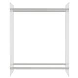 Vidaxl pejs 80x35x100 cm hærdet glas gennemsigtig