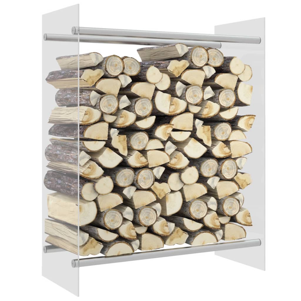 Vidaxl pejs 80x35x100 cm hærdet glas gennemsigtig