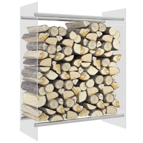 Vidaxl pejs 80x35x100 cm hærdet glas gennemsigtig