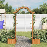 Vidaxl Pergola med planter Solid Pinewood