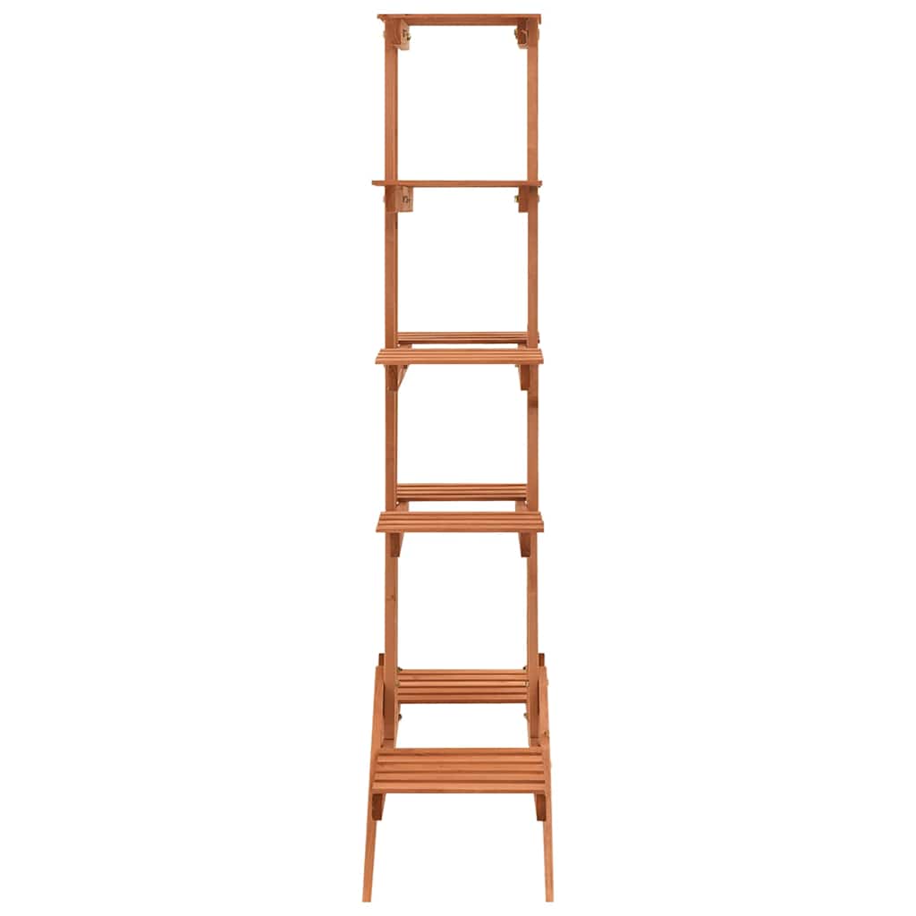 Vidaxl Plant Rack 83x25x132 cm Solid Pinewood