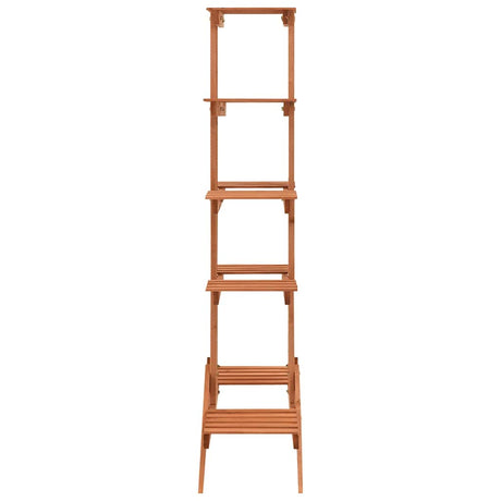 Vidaxl Plant Rack 83x25x132 cm Solid Pinewood