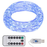 Vidaxl Light Garland med 150 lysdioder 15 m blå