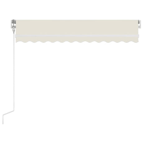 Vidaxx fortelt manuelt udtrækbart 350x250 cm cremefarvet