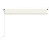 Vidaxl Luifel udvider automatisk 450x300 cm creme -farvet
