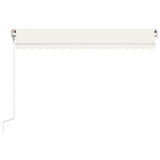 Vidaxl Luifel udvider automatisk 400x350 cm creme -farvet