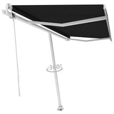 Vidaxl Laifel fritstående automatisk 450x300 cm antracit -farvet