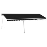 Vidaxl Laifel fritstående automatisk 600x300 cm antracit -farvet
