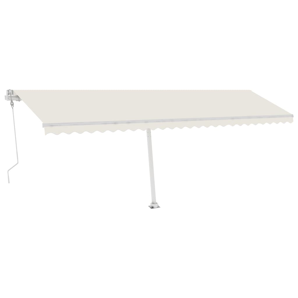 Vidaxl Luifel FREESIDE AUTOMATISK 600X350 CM CREAM -FARVET