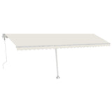 Vidaxl Luifel FREESIDE AUTOMATISK 600X350 CM CREAM -FARVET