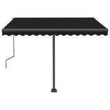 Vidaxl Laifel fritstående automatisk 300x250 cm antracit -farvet