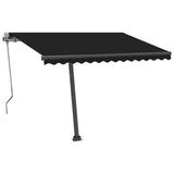 Vidaxl Luifel Automatisk med LED og vindsensor 300x250 cm Anthracite