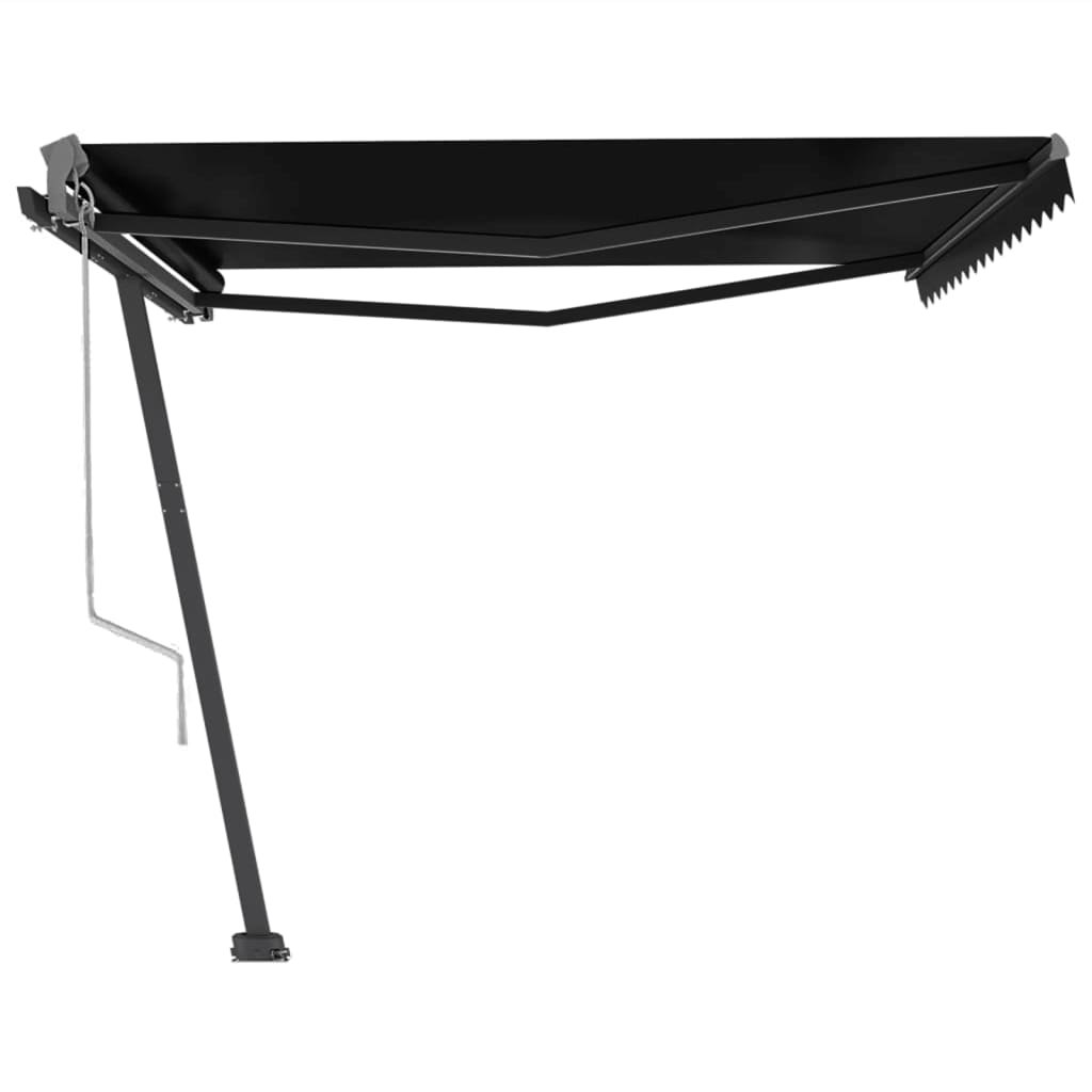 Vidaxl Luifel fritstående automatisk 400x300 cm antracit -farvet