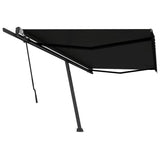 Vidaxl Luifel løsrives manuelt 500x300 cm antracit