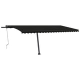 Vidaxl Luifel Frit -stående automatisk 500x350 cm antracit -farvet