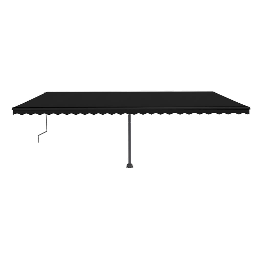 Vidaxl Laifel Frit -stående automatisk 600x350 cm antracit -farvet